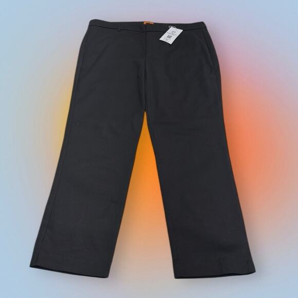 MARY CRAFTS Women’s 14 Black Chino Ankle Trousers - Picture 1 of 4